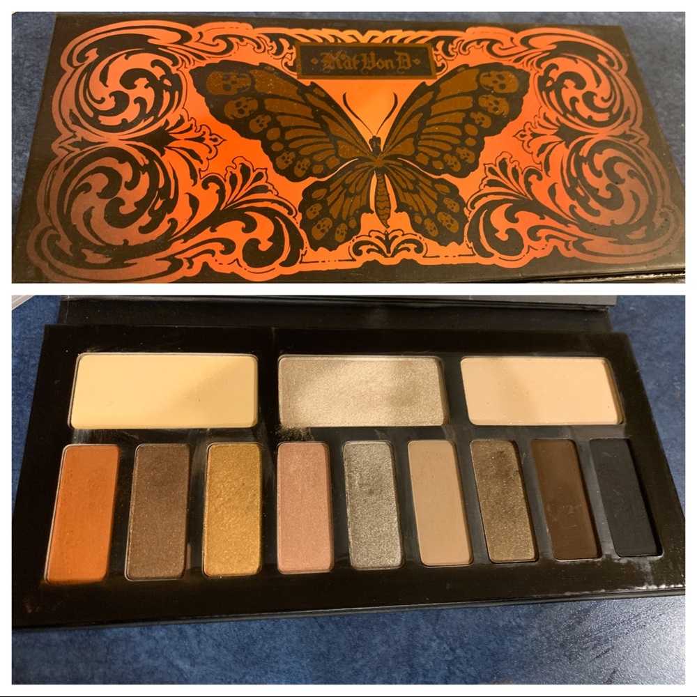 Kat Von D Monarch Palette barely used Rare